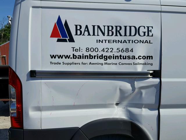 3C6TRVNG4GE119555 - 2016 RAM PROMASTER 白色 照片 9