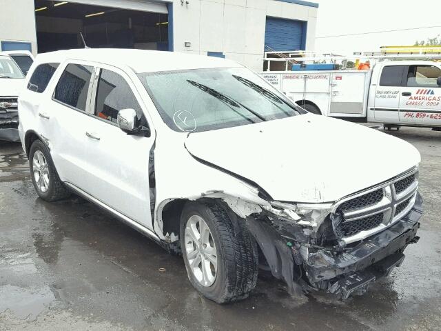 1C4RDHAG1DC617210 - 2013 DODGE DURANGO SX WHITE photo 1