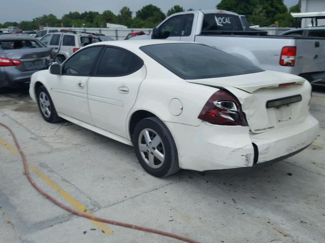 2G2WP552161264598 - 2006 PONTIAC GRAND PRIX WHITE photo 3
