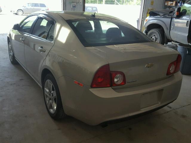 1G1ZB5E12BF254690 - 2011 CHEVROLET MALIBU LS GOLD photo 3