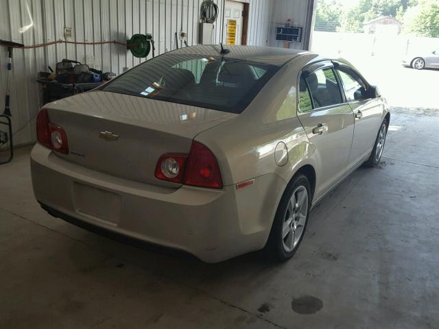 1G1ZB5E12BF254690 - 2011 CHEVROLET MALIBU LS GOLD photo 4