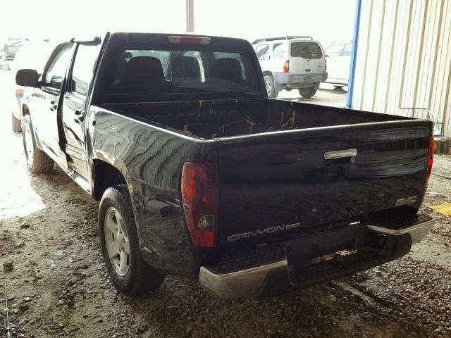 1GTD5MFE0B8105669 - 2011 GMC CANYON SLE BLACK photo 3