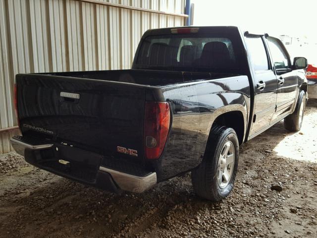 1GTD5MFE0B8105669 - 2011 GMC CANYON SLE BLACK photo 4