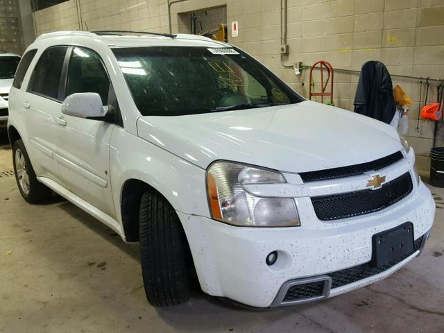 2CNDL037X86305568 - 2008 CHEVROLET EQUINOX SP WHITE photo 1