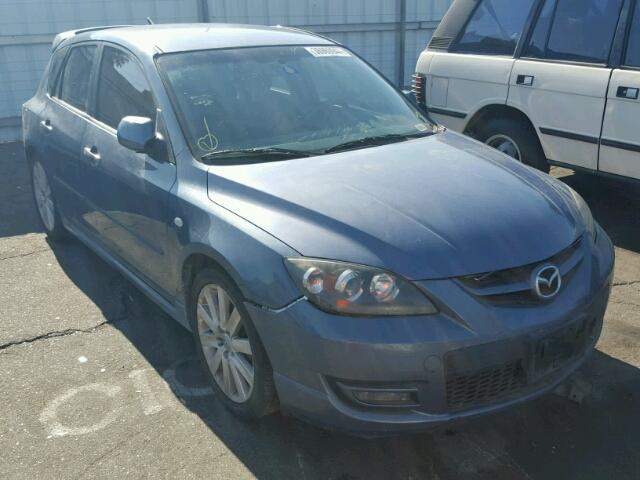 JM1BK34L271623570 - 2007 MAZDA SPEED 3 BLUE photo 1