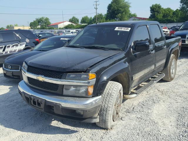 1GCHTDFE5C8101352 - 2012 CHEVROLET COLORADO L BLACK photo 2