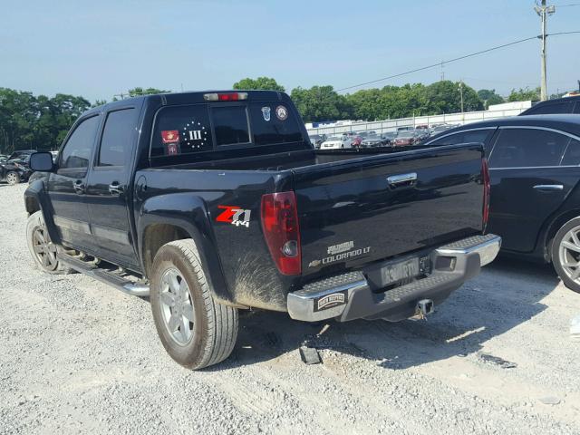 1GCHTDFE5C8101352 - 2012 CHEVROLET COLORADO L BLACK photo 3