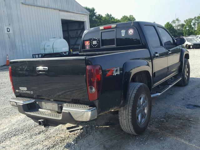 1GCHTDFE5C8101352 - 2012 CHEVROLET COLORADO L BLACK photo 4