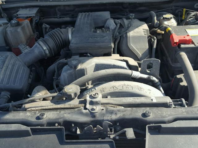 1GCHTDFE5C8101352 - 2012 CHEVROLET COLORADO L BLACK photo 7