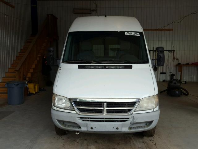 WD0PD544X65941665 - 2006 DODGE SPRINTER 3 WHITE photo 10