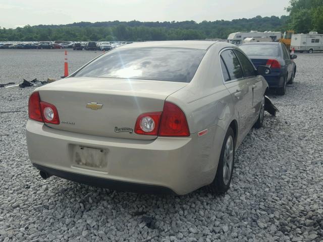 1G1ZA5E00CF125150 - 2012 CHEVROLET MALIBU LS BEIGE photo 4