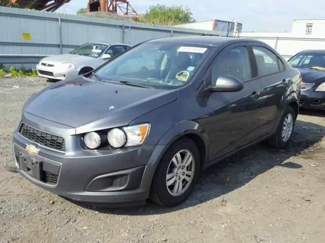 1G1JA5SH3C4171137 - 2012 CHEVROLET SONIC LS BLACK photo 2