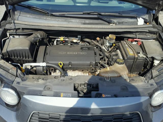 1G1JA5SH3C4171137 - 2012 CHEVROLET SONIC LS BLACK photo 7