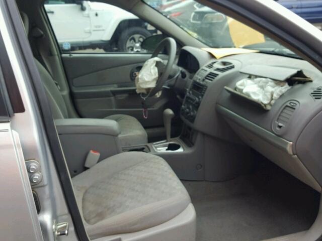1G1ZT62885F187716 - 2005 CHEVROLET MALIBU MAX SILVER photo 5