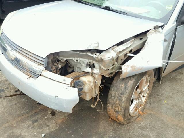 1G1ZT62885F187716 - 2005 CHEVROLET MALIBU MAX SILVER photo 9