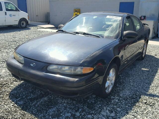 1G3NF52E3YC316738 - 2000 OLDSMOBILE ALERO GLS 黑色 照片 2