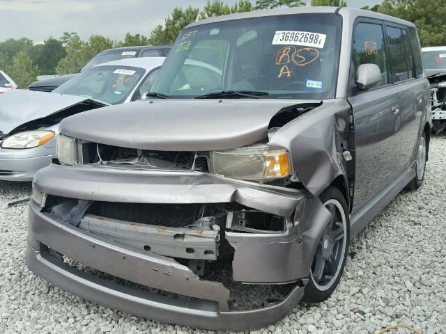 JTLKT324640166650 - 2004 TOYOTA SCION XB Grau Foto 2