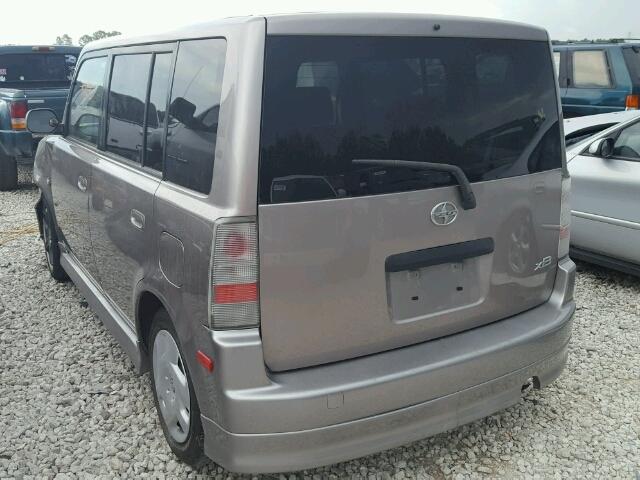 JTLKT324640166650 - 2004 TOYOTA SCION XB Grau Foto 3