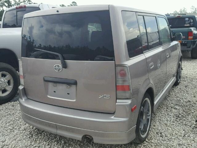 JTLKT324640166650 - 2004 TOYOTA SCION XB Grau Foto 4