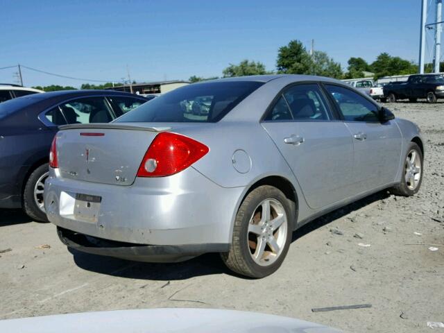 1G2ZG57N994187217 - 2009 PONTIAC G6 SILVER photo 4