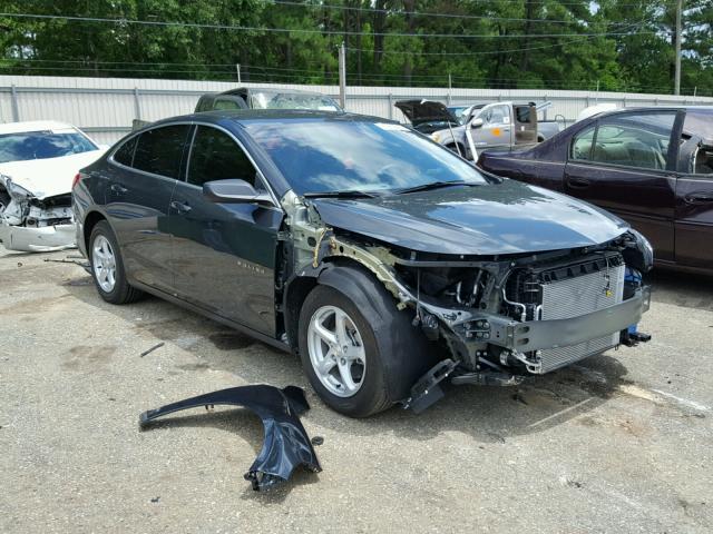 1G1ZB5ST4HF275863 - 2017 CHEVROLET MALIBU LS GRAY photo 1