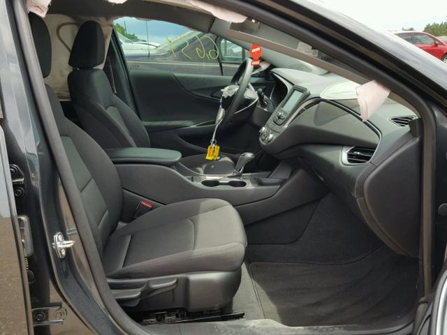 1G1ZB5ST4HF275863 - 2017 CHEVROLET MALIBU LS GRAY photo 5