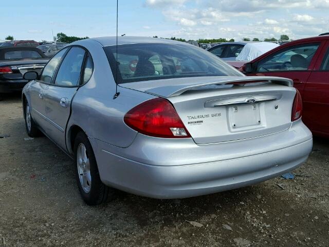 1FAFP552X3G216856 - 2003 FORD TAURUS SES SILVER photo 3