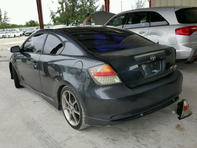 JTKDE177160138594 - 2006 TOYOTA SCION TC 石墨色 照片 3