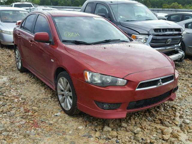 JA3AU86W89U003946 - 2009 MITSUBISHI LANCER GTS RED photo 1