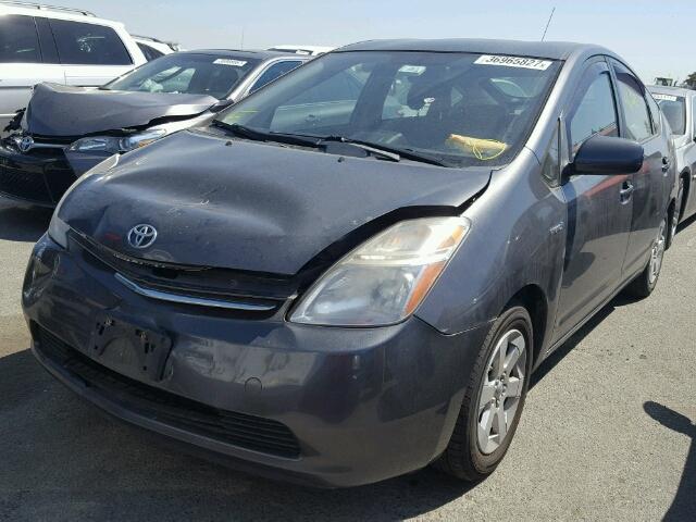 JTDKB20U873220447 - 2007 TOYOTA PRIUS GRAY photo 2