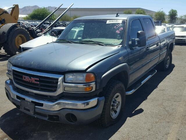 1GTHK33D66F264617 - 2006 GMC NEW SIERRA GRAY photo 2