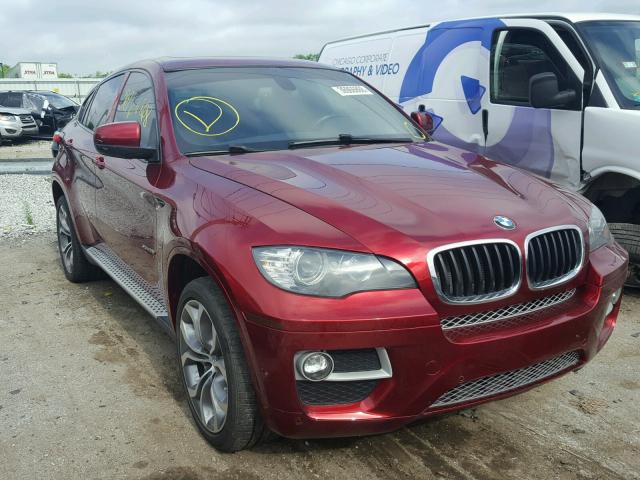 5UXFG2C50E0H10050 - 2014 BMW X6 XDRIVE3 MAROON photo 1