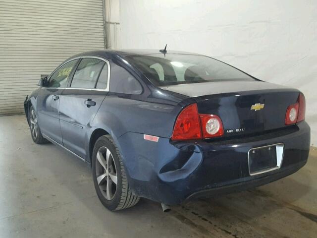 1G1ZC5E1XBF361273 - 2011 CHEVROLET MALIBU 1LT 蓝色 照片 3