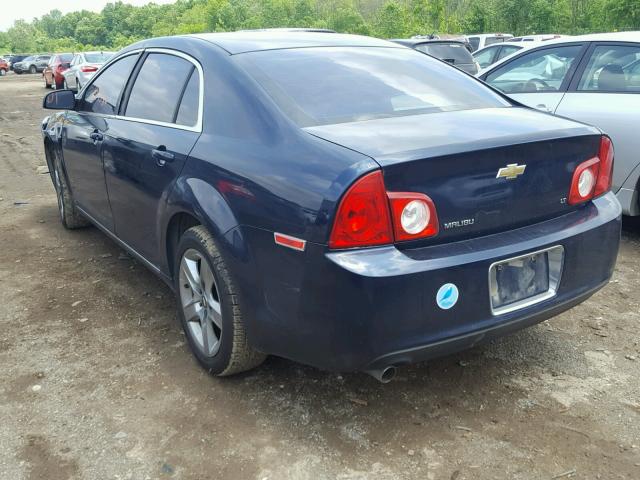1G1ZH57B594152455 - 2009 CHEVROLET MALIBU 1LT 蓝色 照片 3