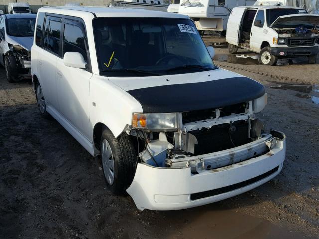 JTLKT334464118090 - 2006 TOYOTA SCION XB WHITE photo 1