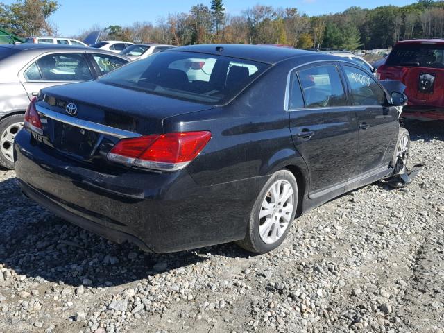 4T1BK3DBXCU449436 - 2012 TOYOTA AVALON BAS Қара фото 4