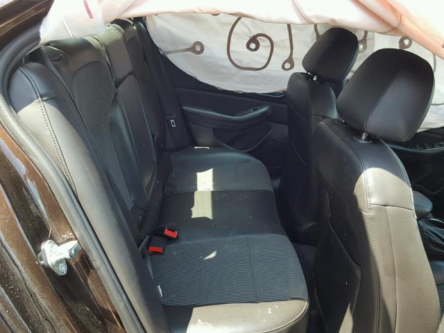 1G11C5SLXFF231342 - 2015 CHEVROLET MALIBU 1LT ყავისფერი ფოტო 6