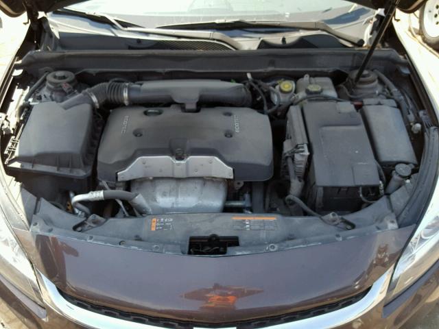 1G11C5SLXFF231342 - 2015 CHEVROLET MALIBU 1LT ყავისფერი ფოტო 7