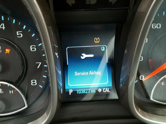 1G11C5SLXFF231342 - 2015 CHEVROLET MALIBU 1LT ყავისფერი ფოტო 8