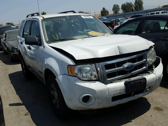 1FMCU02Z48KB77871 - 2008 FORD ESCAPE XLS WHITE photo 1