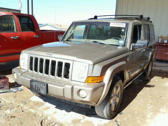 1J8HG48N16C156649 - 2006 JEEP COMMANDER 金色 照片 2
