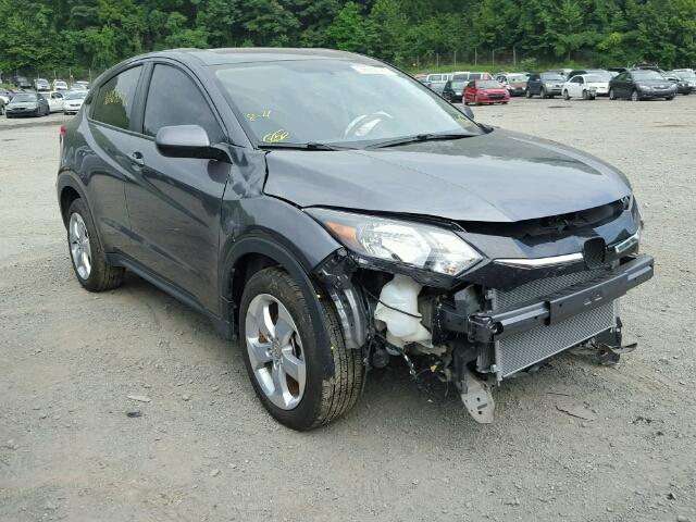 3CZRU5H30GM740737 - 2016 HONDA HR-V LX GRAY photo 1