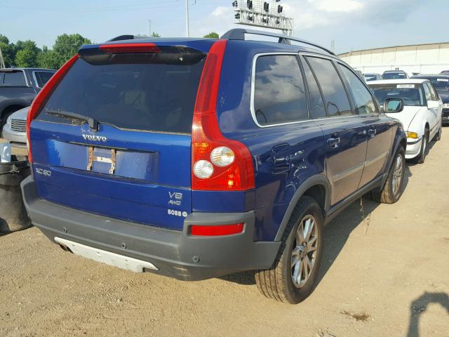 YV4CZ852661275903 - 2006 VOLVO XC90 V8 BLUE photo 4