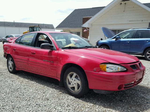 1G2NE52E2XM741125 - 1999 PONTIAC GRAND AM S 红色 照片 1