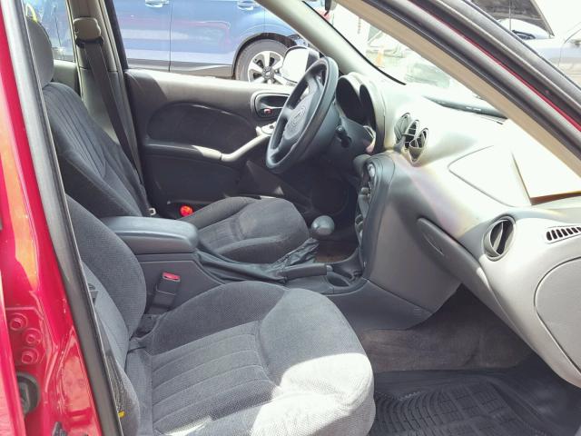 1G2NE52E2XM741125 - 1999 PONTIAC GRAND AM S 红色 照片 5