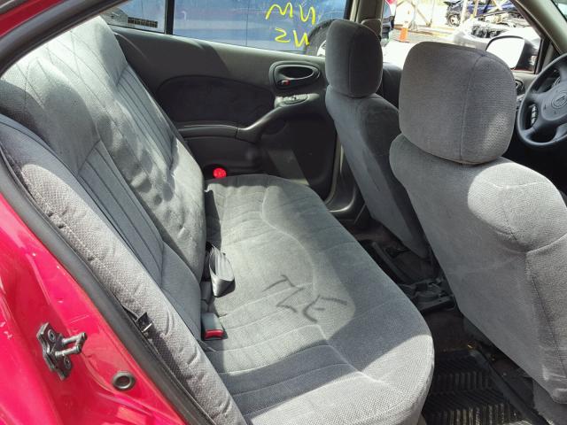 1G2NE52E2XM741125 - 1999 PONTIAC GRAND AM S 红色 照片 6