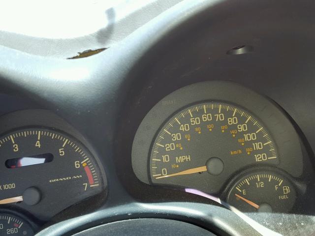 1G2NE52E2XM741125 - 1999 PONTIAC GRAND AM S 红色 照片 8