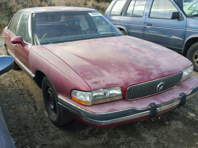 1G4HP53L4PH502972 - 1993 BUICK LESABRE CU BURGUNDY photo 1