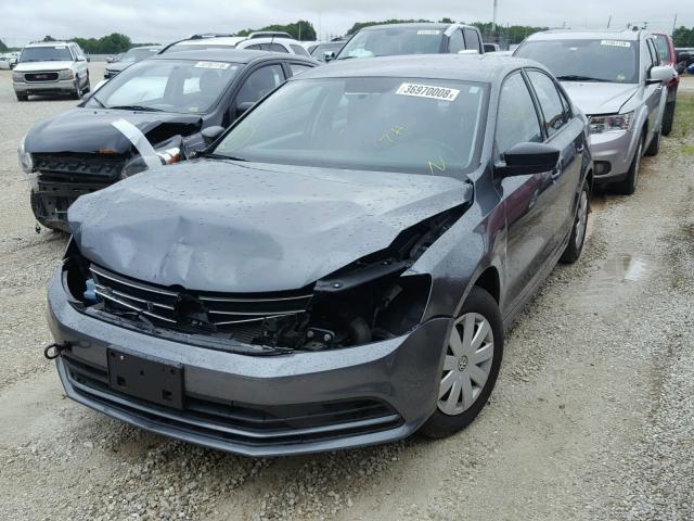 3VW1K7AJ2FM269232 - 2015 VOLKSWAGEN JETTA BASE 石墨色 照片 2