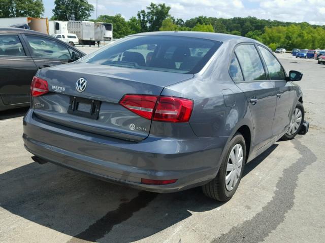 3VW1K7AJ2FM269232 - 2015 VOLKSWAGEN JETTA BASE 石墨色 照片 4